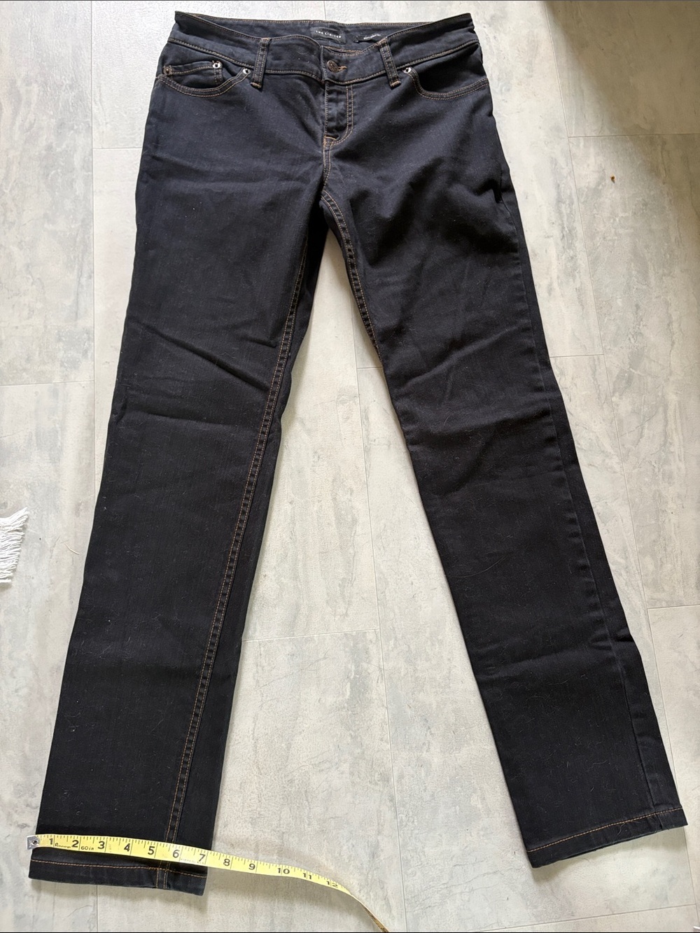 Limited  sexy Drew fit jeans Women’s Black Straight-Leg Midrise  size 10
